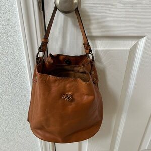 Patricia Nash Leather Octavia Bucket Bag